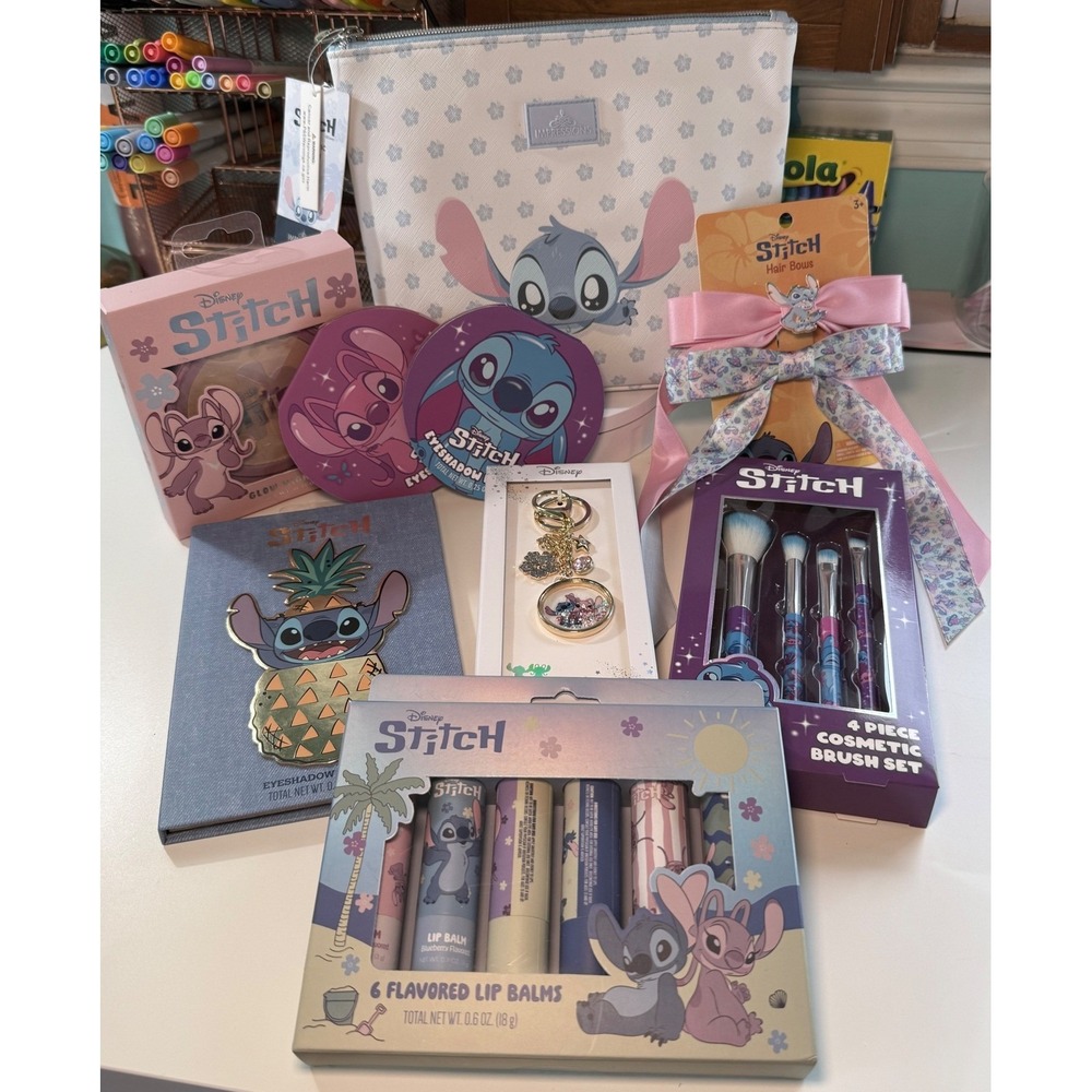 Disney‎ Stitch Ultimate Beauty and Accessories Bundle - ALL NEW Giftable